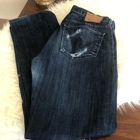 COH men’s distressed Perfect fit jeans - Picture 5 of 6